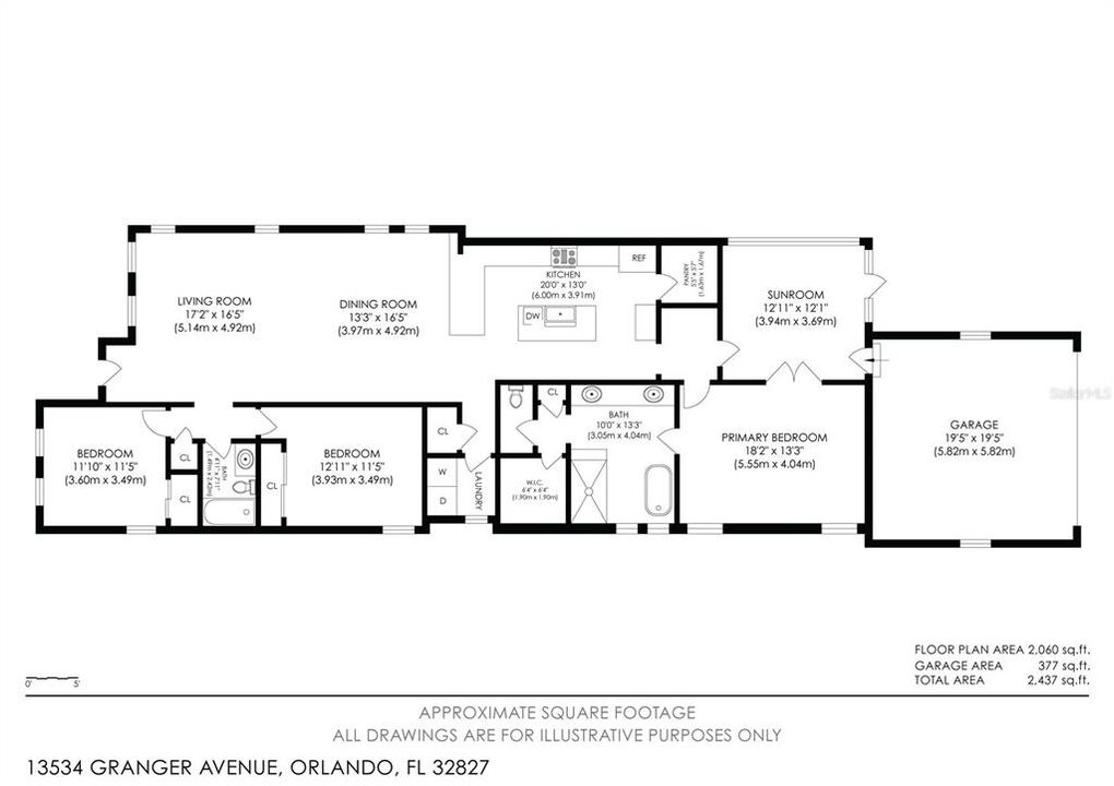 Active With Contract: $625,000 (3 beds, 2 baths, 1978 Square Feet)