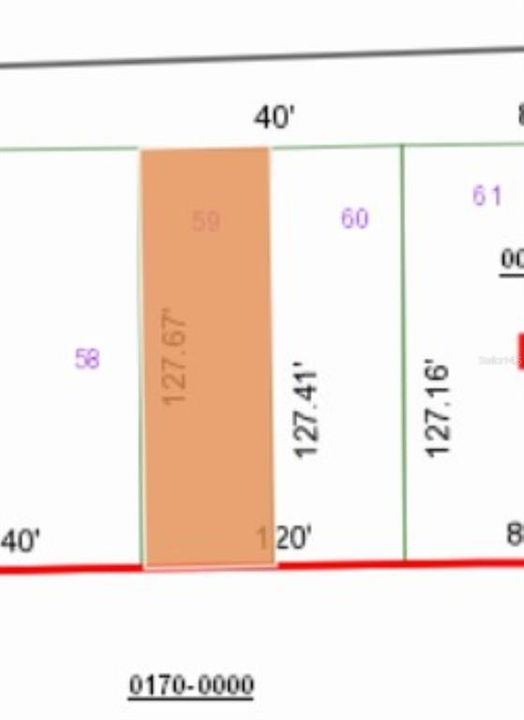На продажу: $6,000 (0.12 acres)