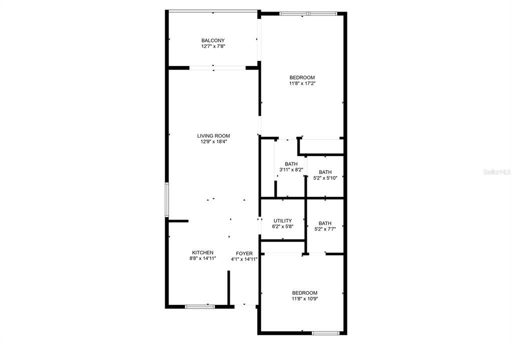 For Sale: $260,000 (2 beds, 2 baths, 1145 Square Feet)