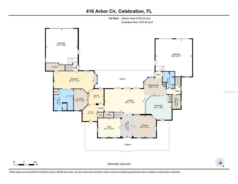 For Sale: $2,399,000 (6 beds, 5 baths, 5266 Square Feet)