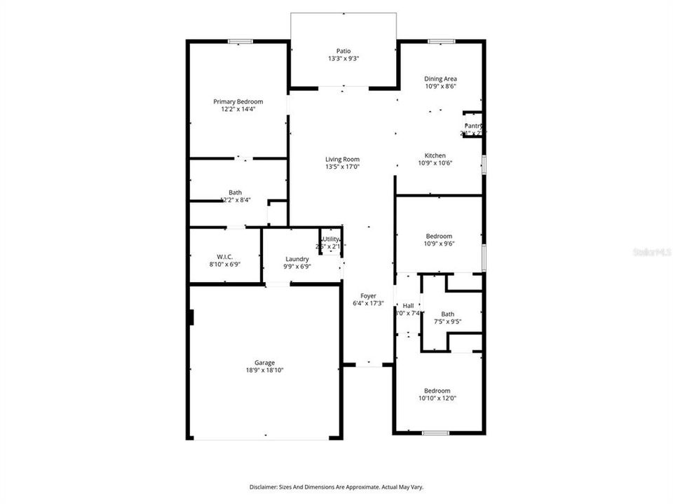 待售: $298,000 (3 贝兹, 2 浴室, 1378 平方英尺)