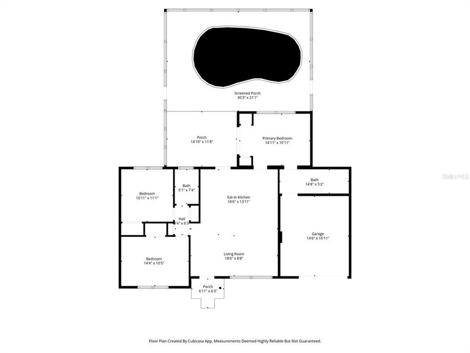 Active With Contract: $309,900 (2 beds, 2 baths, 1148 Square Feet)