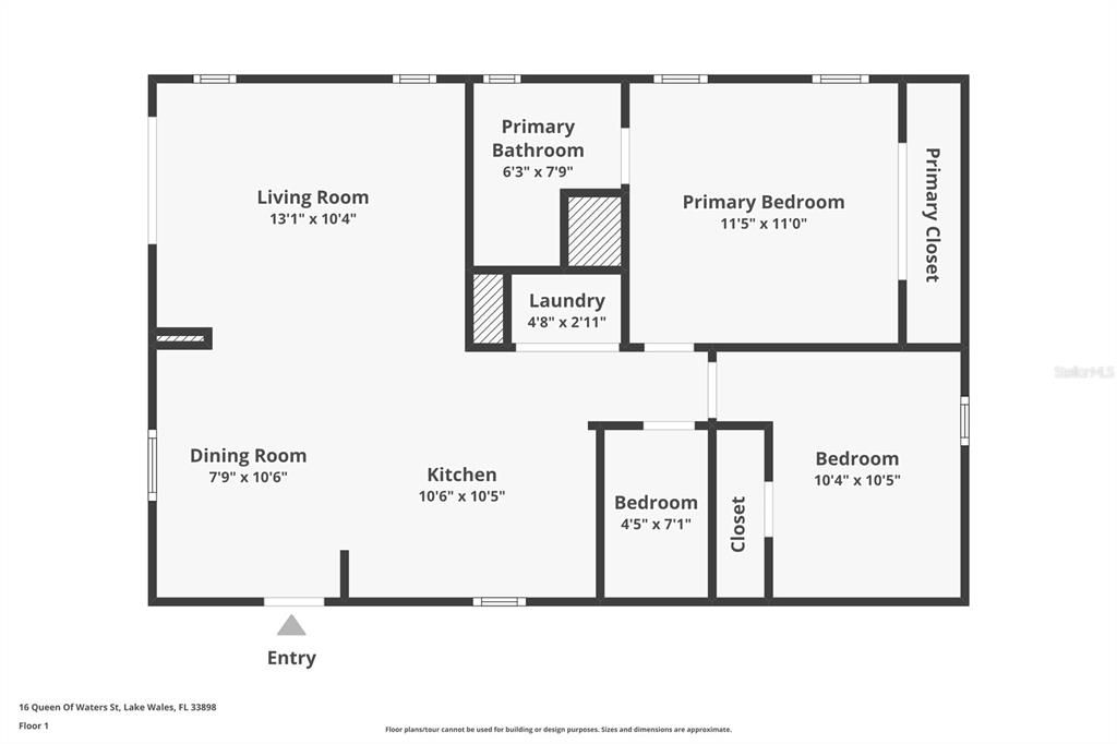 For Sale: $224,900 (2 beds, 2 baths, 840 Square Feet)