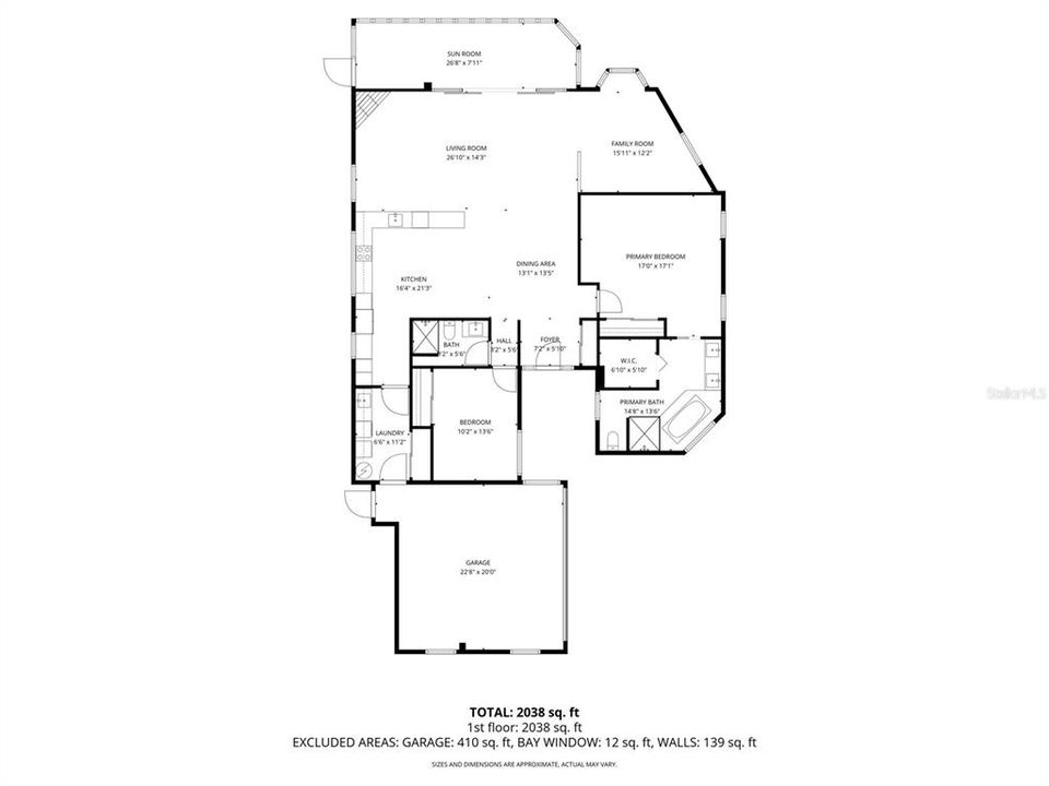 合同活跃: $499,000 (2 贝兹, 2 浴室, 2038 平方英尺)