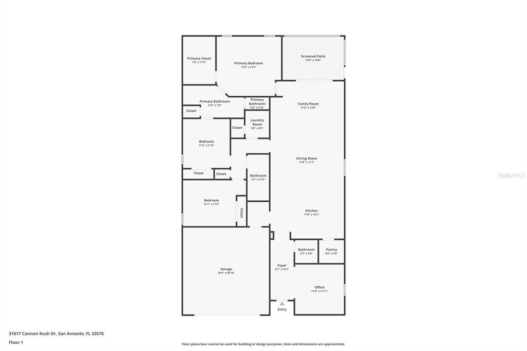 Active With Contract: $385,000 (3 beds, 2 baths, 2136 Square Feet)