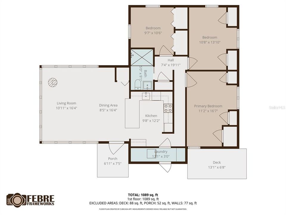 For Sale: $499,000 (3 beds, 1 baths, 1163 Square Feet)