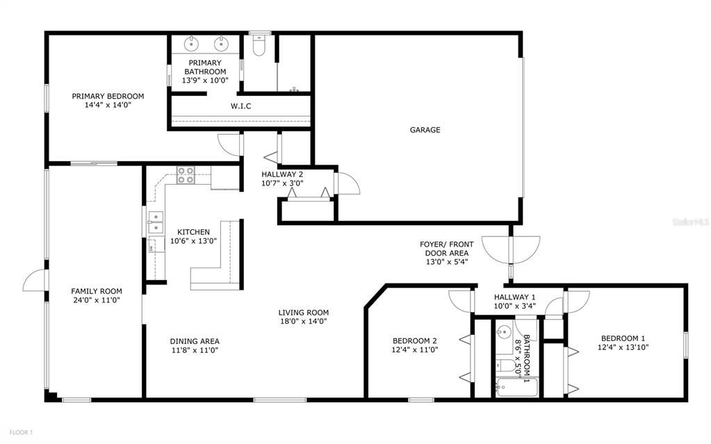 待售: $335,000 (3 贝兹, 2 浴室, 2140 平方英尺)