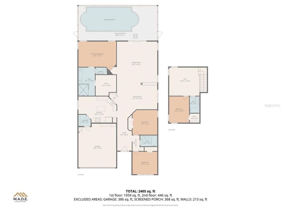 Activo con contrato: $525,000 (4 camas, 3 baños, 2551 Pies cuadrados)