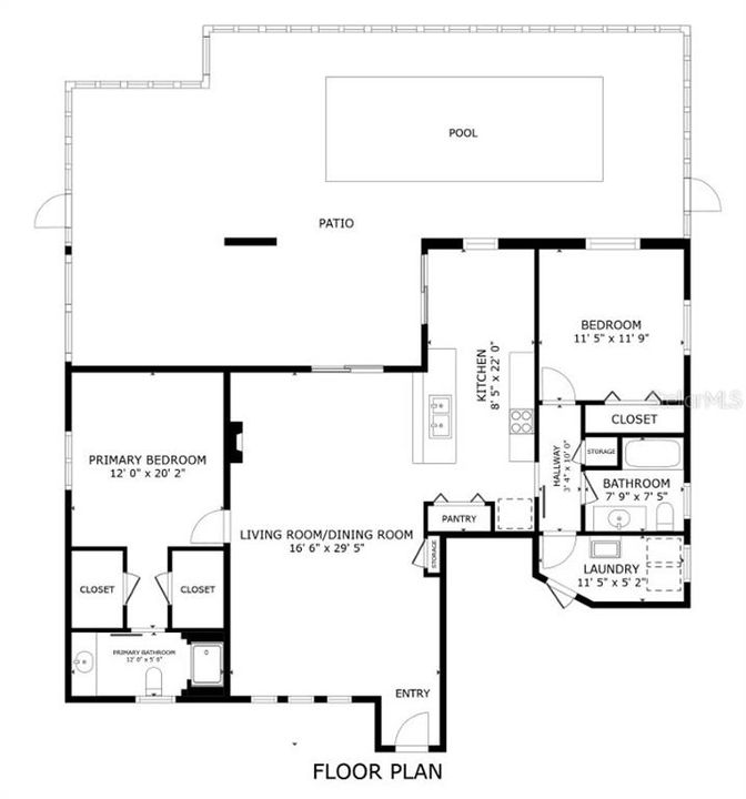 合同活跃: $350,000 (2 贝兹, 2 浴室, 1320 平方英尺)