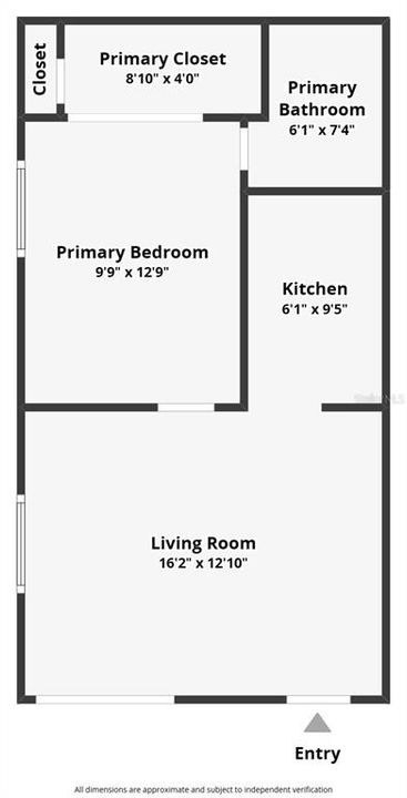 待售: $198,000 (1 贝兹, 1 浴室, 480 平方英尺)