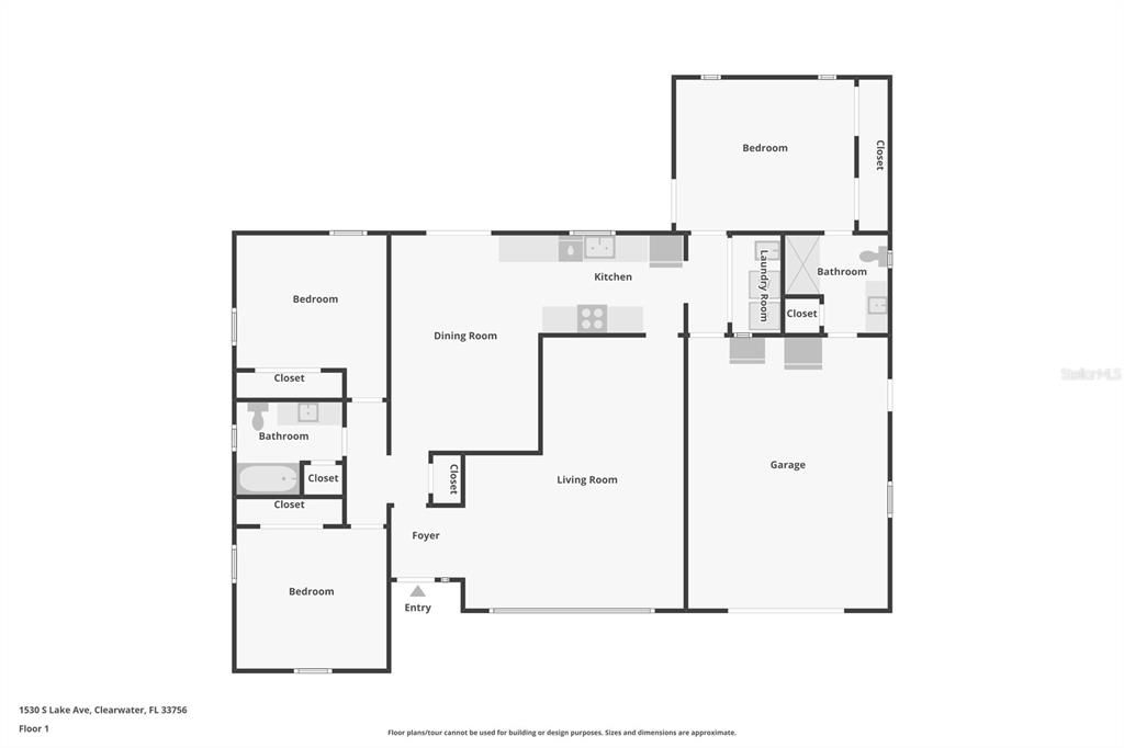 合同活跃: $450,000 (3 贝兹, 2 浴室, 1529 平方英尺)