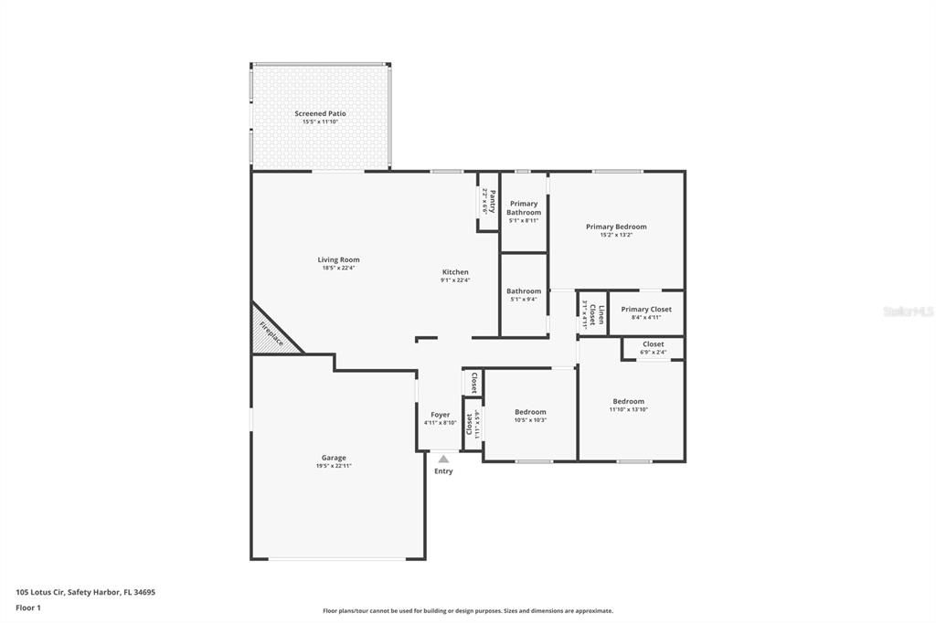 For Sale: $479,900 (3 beds, 2 baths, 1443 Square Feet)