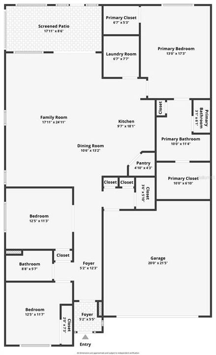На продажу: $409,900 (3 спален, 2 ванн, 1825 Квадратных фут)