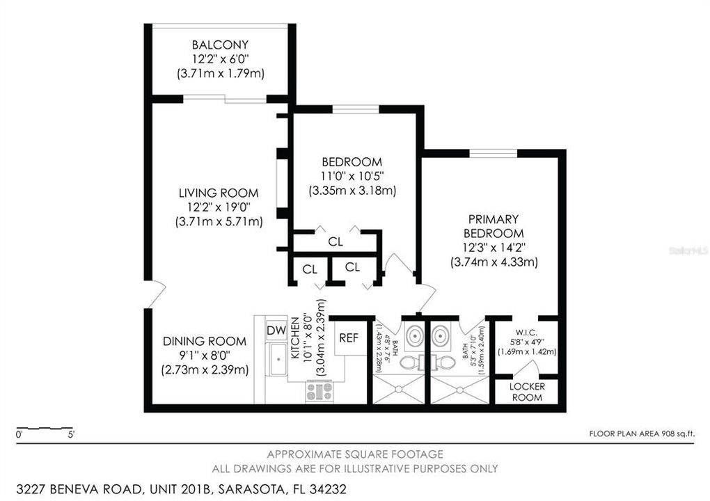 待售: $230,000 (2 贝兹, 2 浴室, 964 平方英尺)