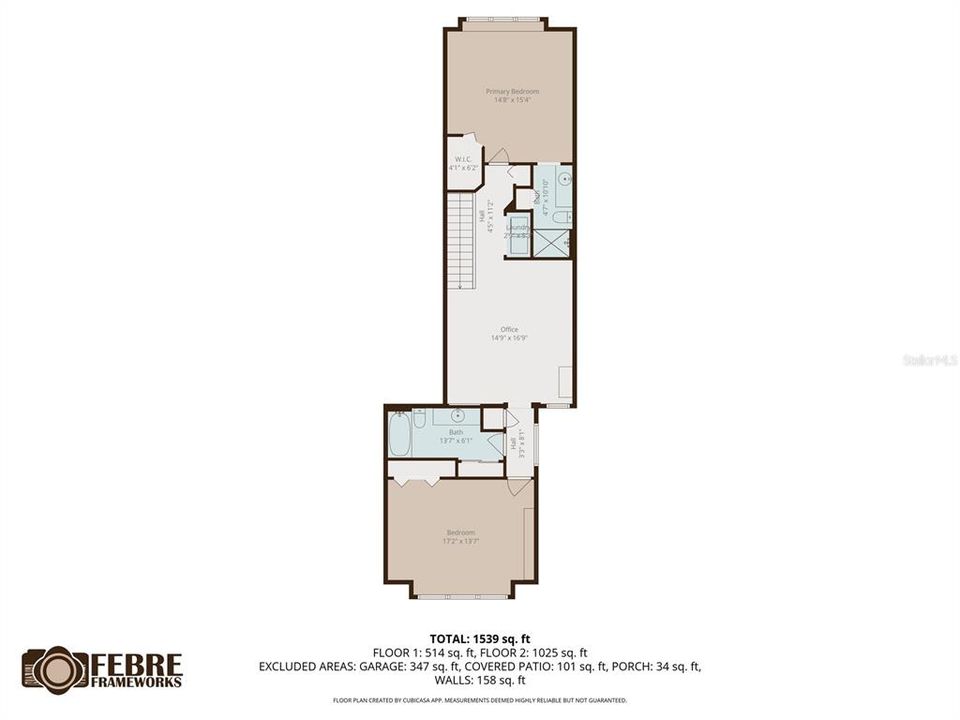 На продажу: $375,000 (2 спален, 2 ванн, 1731 Квадратных фут)
