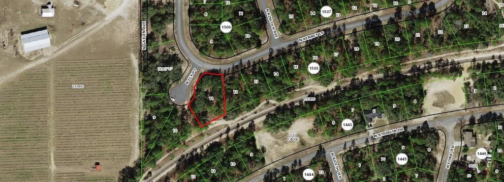 На продажу: $35,500 (0.46 acres)