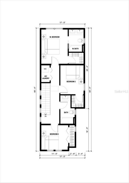 На продажу: $395,000 (3 спален, 2 ванн, 1355 Квадратных фут)