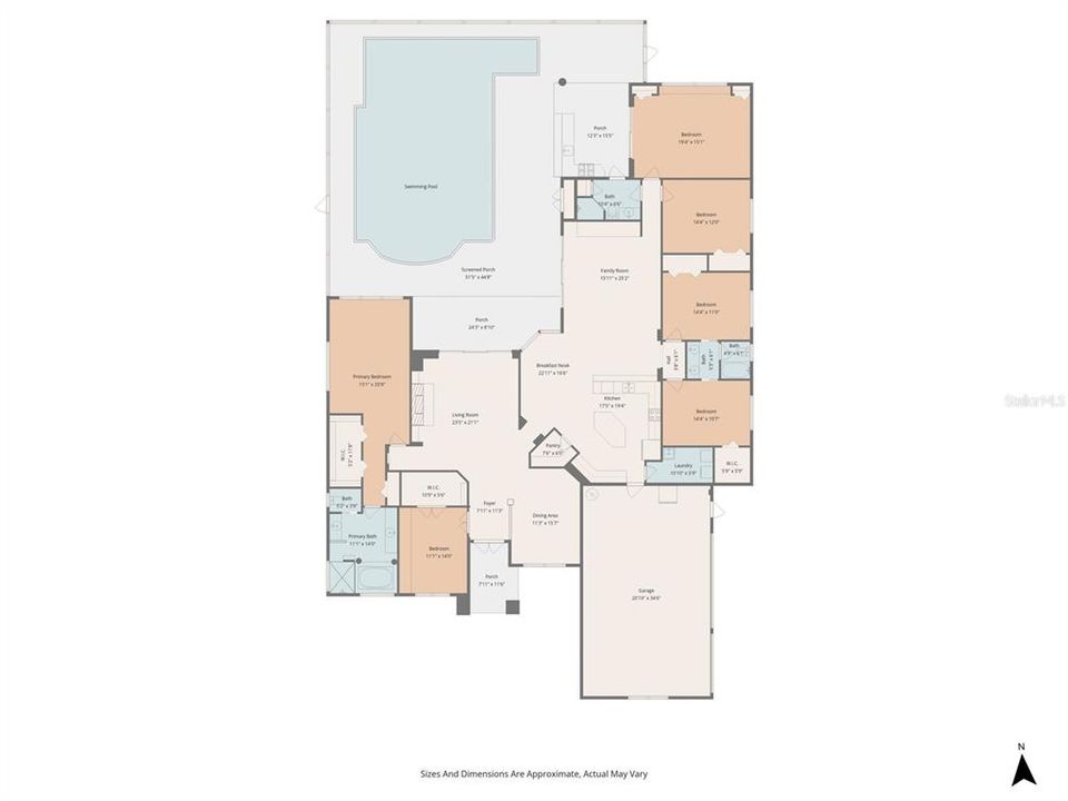 待售: $1,250,000 (4 贝兹, 3 浴室, 3544 平方英尺)