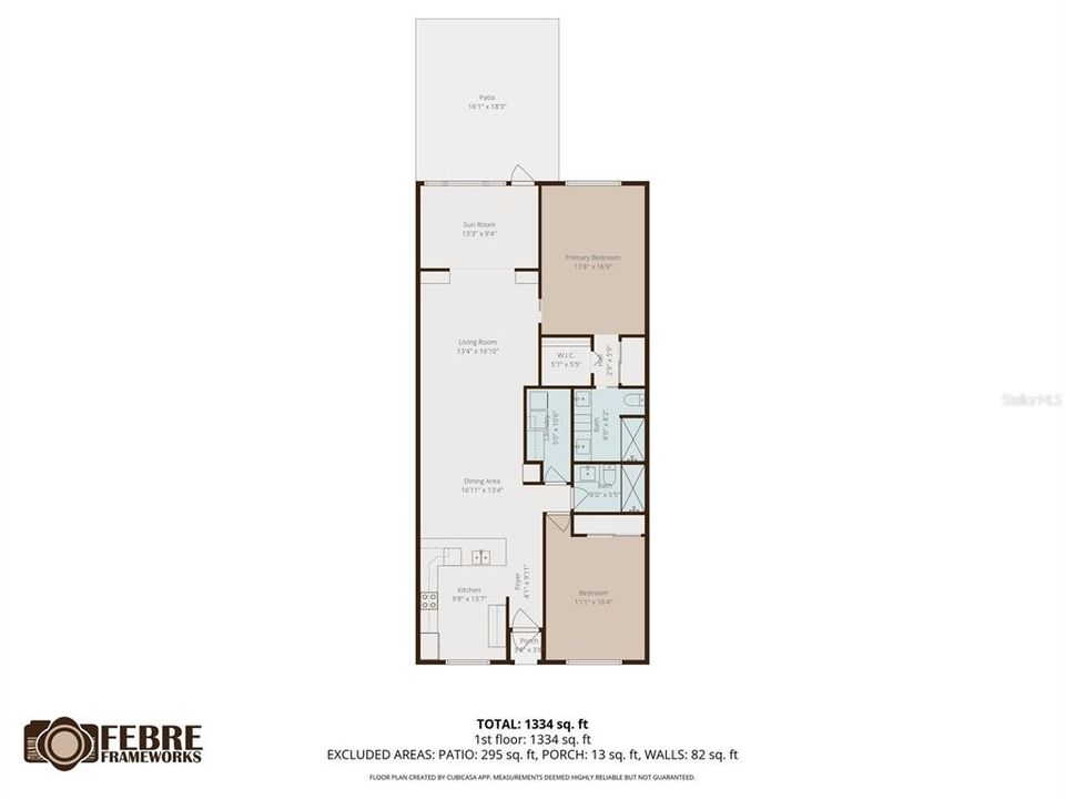 На продажу: $349,900 (2 спален, 2 ванн, 1400 Квадратных фут)