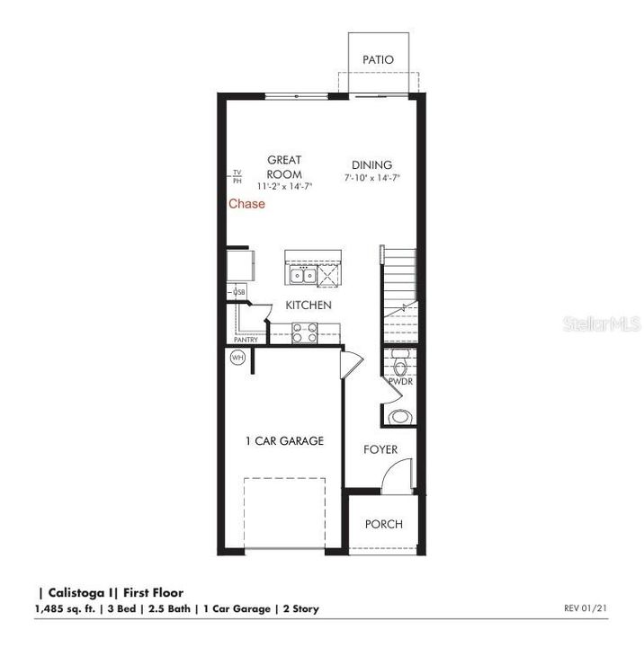 For Sale: $282,000 (3 beds, 2 baths, 1485 Square Feet)