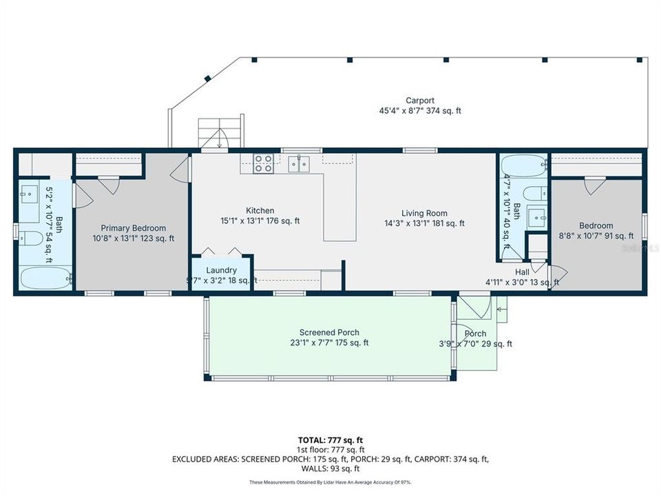 Под контрактом: $150,000 (2 спален, 2 ванн, 812 Квадратных фут)