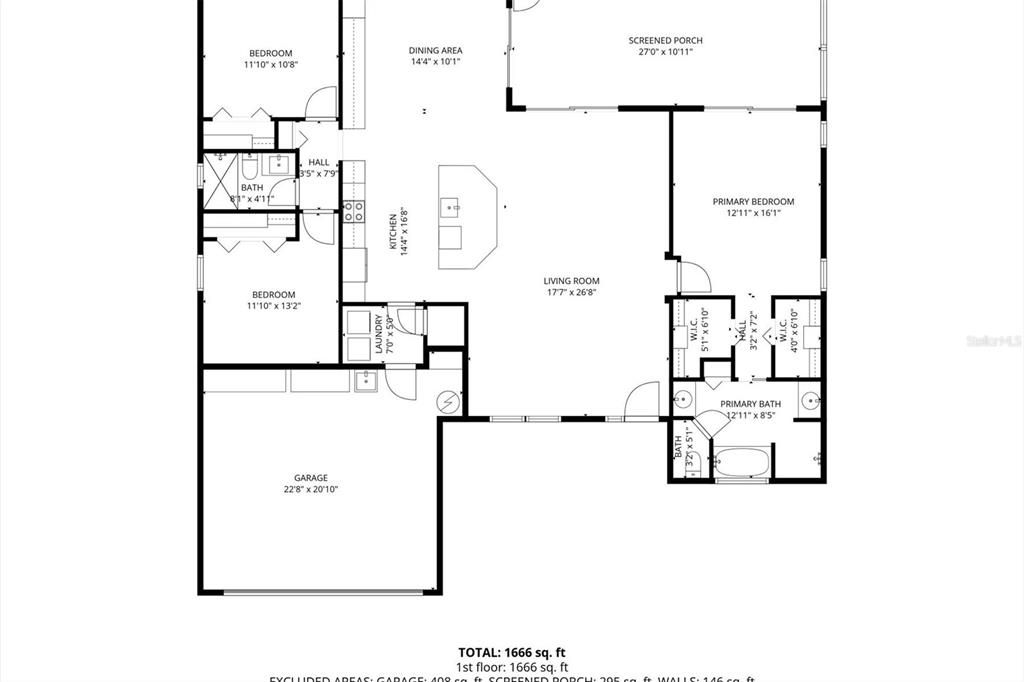 На продажу: $439,000 (3 спален, 2 ванн, 1777 Квадратных фут)