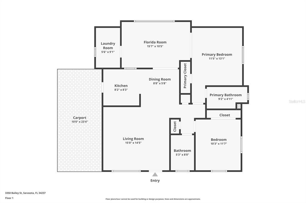Active With Contract: $300,000 (2 beds, 2 baths, 1110 Square Feet)
