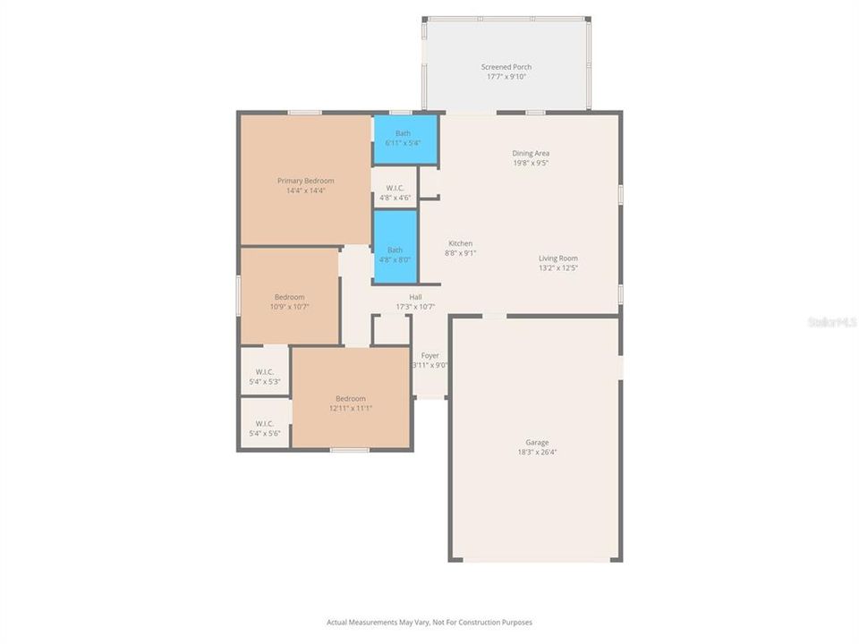 En Venta: $420,000 (3 camas, 2 baños, 1344 Pies cuadrados)