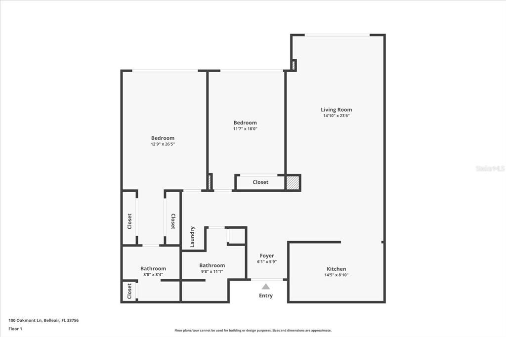 En Venta: $450,000 (2 camas, 2 baños, 1395 Pies cuadrados)