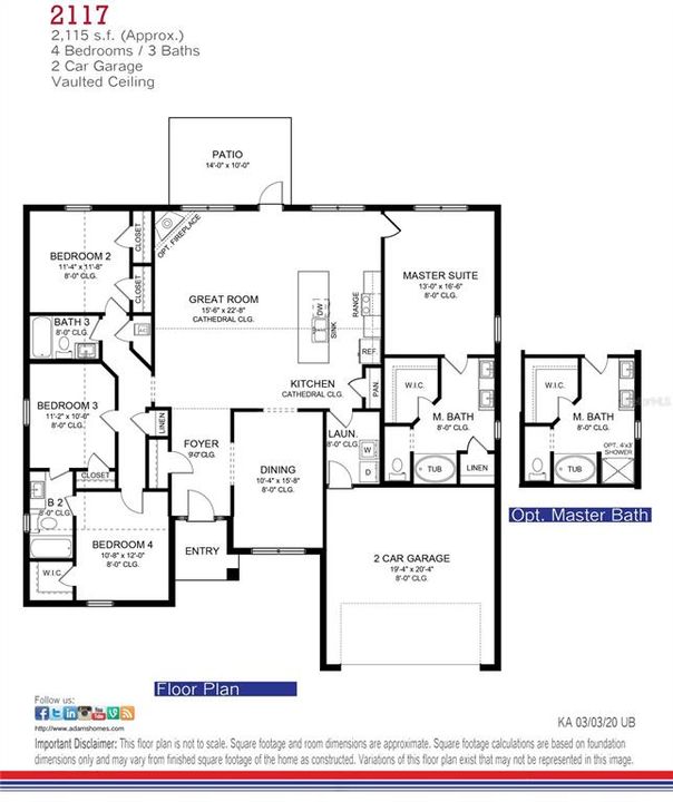 Под контрактом: $425,650 (4 спален, 3 ванн, 2115 Квадратных фут)