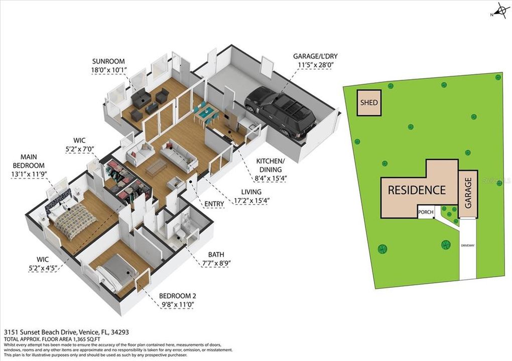 Под контрактом: $249,900 (2 спален, 1 ванн, 966 Квадратных фут)