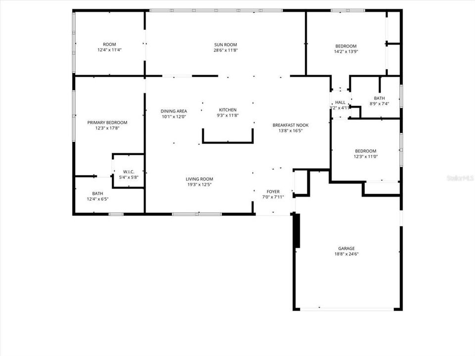 En Venta: $800,000 (4 camas, 2 baños, 2200 Pies cuadrados)