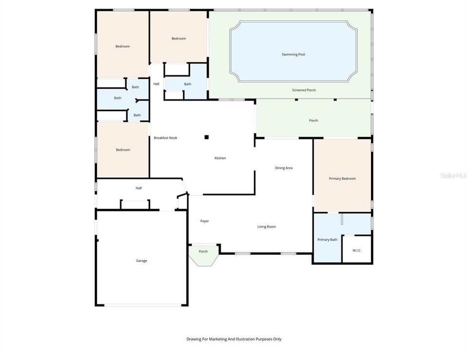 For Sale: $939,000 (4 beds, 3 baths, 2534 Square Feet)