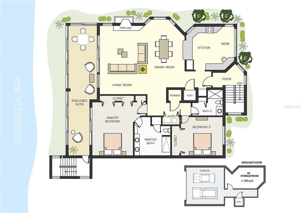 En Venta: $730,000 (2 camas, 2 baños, 2100 Pies cuadrados)