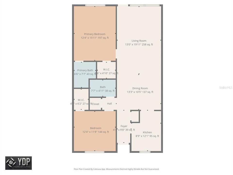 For Sale: $209,000 (2 beds, 2 baths, 1068 Square Feet)
