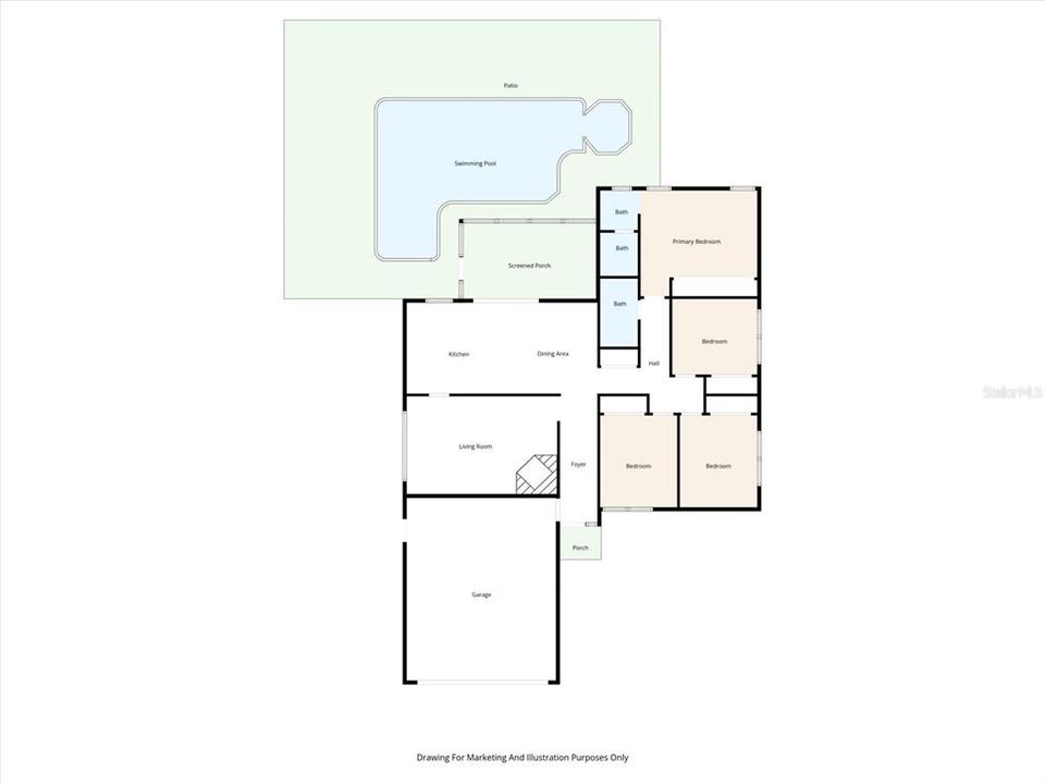 Active With Contract: $540,000 (4 beds, 2 baths, 1614 Square Feet)