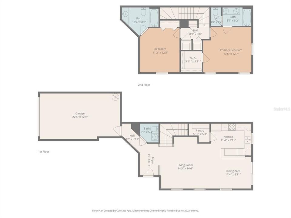 For Sale: $225,000 (2 beds, 2 baths, 1260 Square Feet)