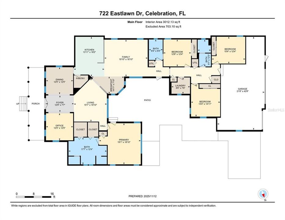 合同活跃: $1,615,000 (4 贝兹, 3 浴室, 3268 平方英尺)
