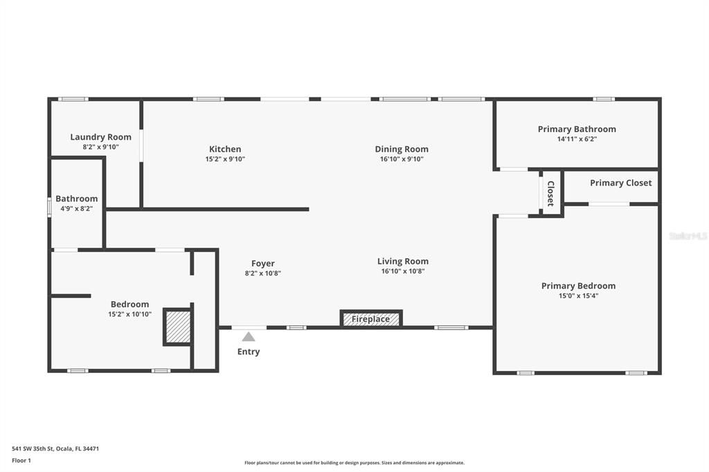 For Sale: $339,000 (2 beds, 2 baths, 1402 Square Feet)