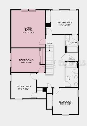 На продажу: $490,000 (5 спален, 3 ванн, 2138 Квадратных фут)