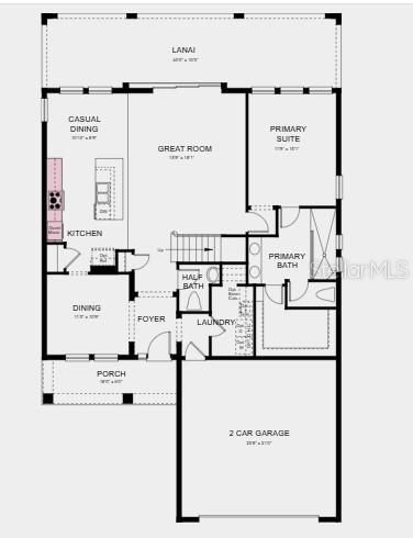 На продажу: $560,000 (4 спален, 3 ванн, 2600 Квадратных фут)