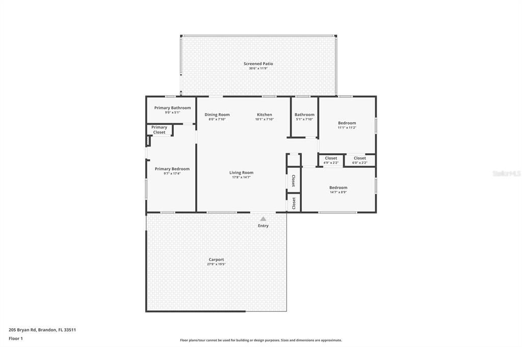 待售: $289,000 (3 贝兹, 2 浴室, 1264 平方英尺)