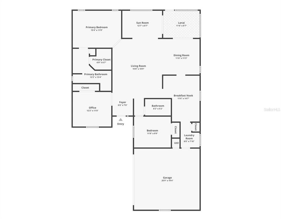 待售: $279,000 (3 贝兹, 2 浴室, 1640 平方英尺)