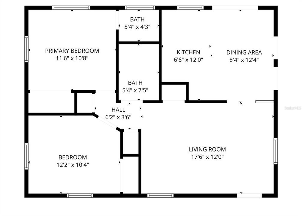 For Sale: $199,000 (2 beds, 1 baths, 884 Square Feet)