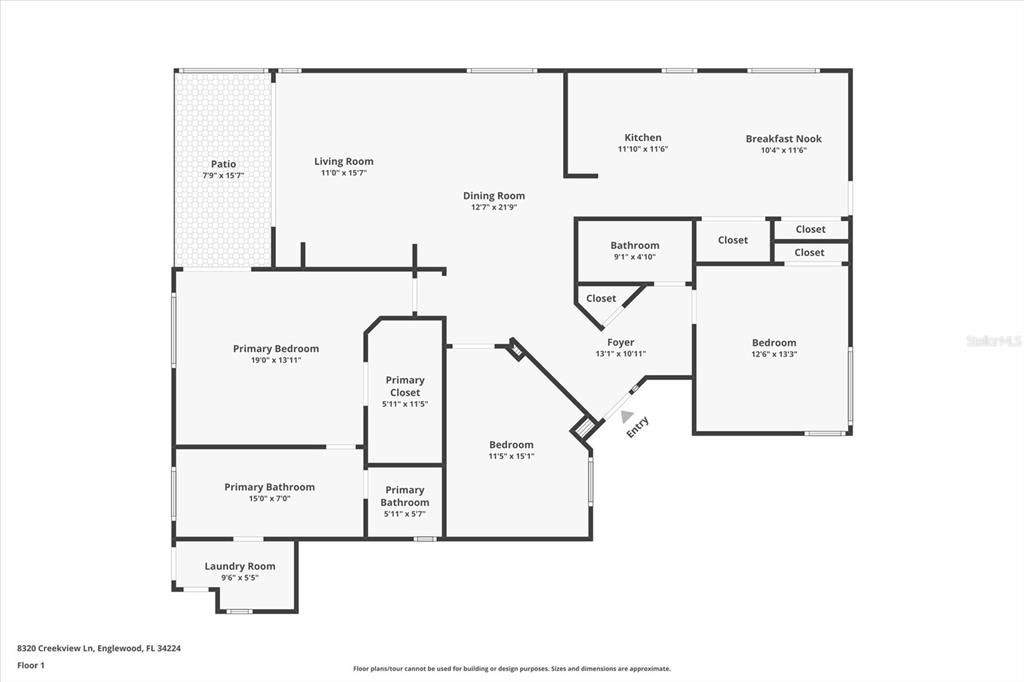For Sale: $359,000 (2 beds, 2 baths, 1886 Square Feet)