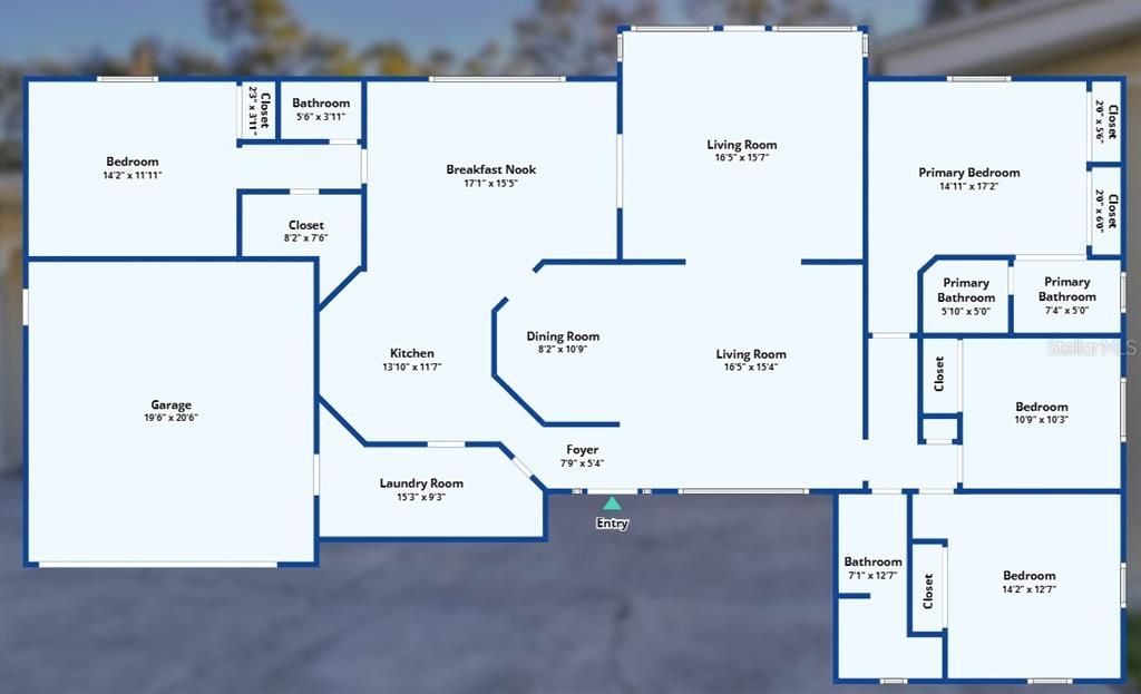 For Sale: $465,000 (4 beds, 2 baths, 1944 Square Feet)