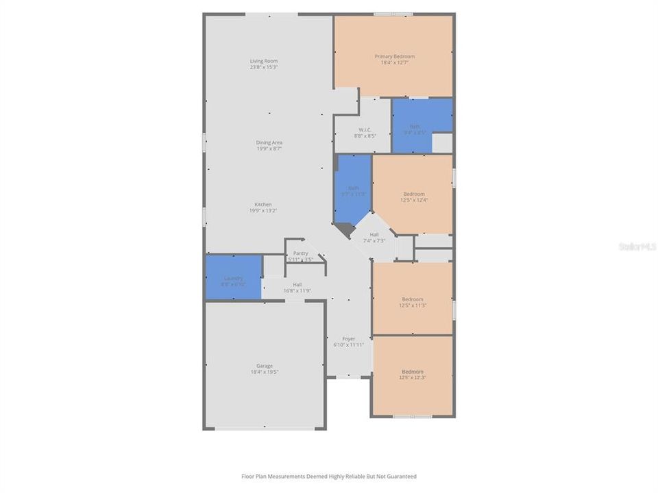 На продажу: $405,000 (4 спален, 2 ванн, 2164 Квадратных фут)