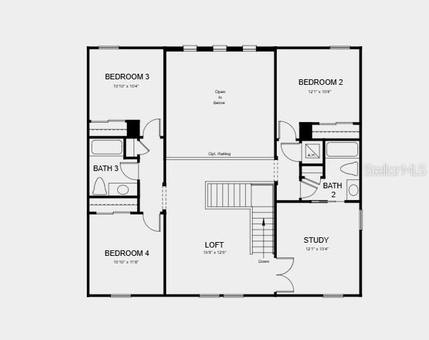 En Venta: $458,999 (4 camas, 3 baños, 2612 Pies cuadrados)