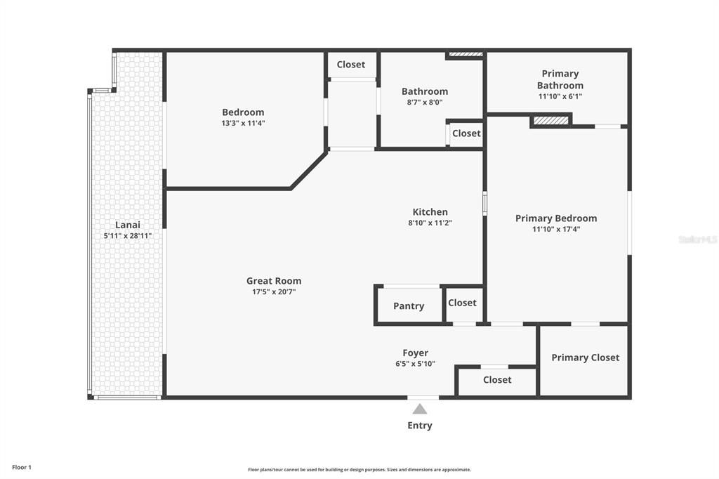 For Sale: $550,000 (2 beds, 2 baths, 1200 Square Feet)