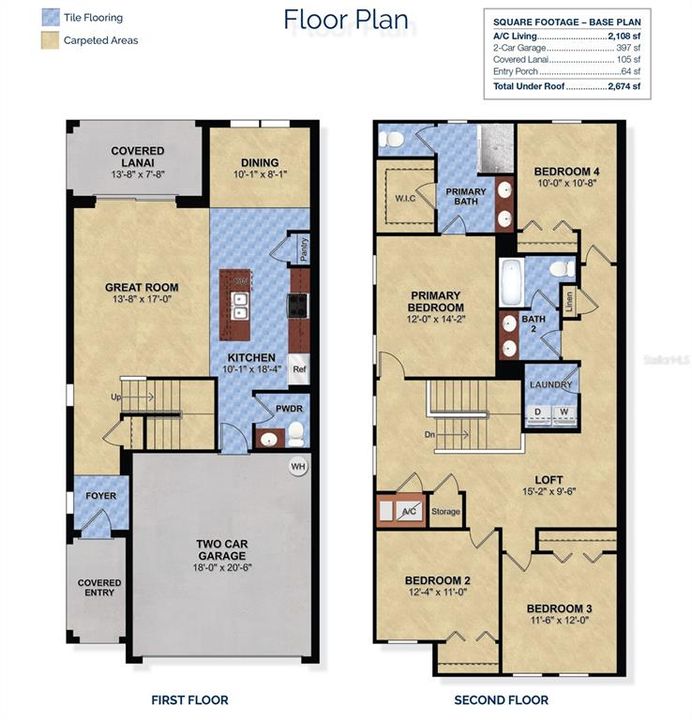 For Sale: $326,279 (4 beds, 2 baths, 2108 Square Feet)